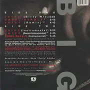 12inch Vinyl Single - The Notorious B.I.G. - Juicy - BLACK MARBLE SWIRL EFFECT VINYL