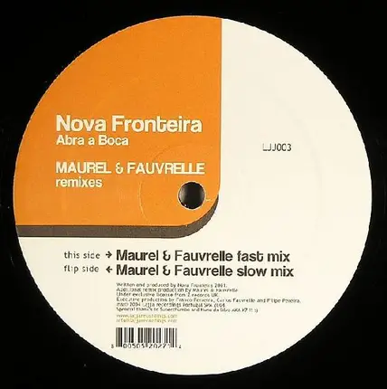 Nova Fronteira - Abra A Boca (Remixes)