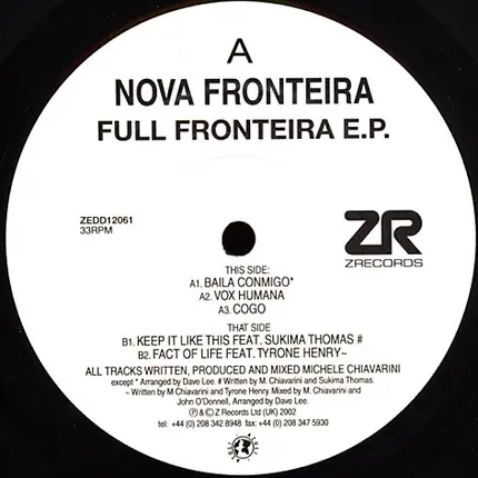 Nova Fronteira - Full Fronteira E.P.