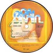 LP - Novalis - Konzerte - KRAUT