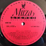 LP - Novi Singers - Novi Sing Chopin - Red Labels with Black Print
