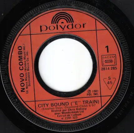 Novo Combo - City Bound ("E" Train) / Up Periscope