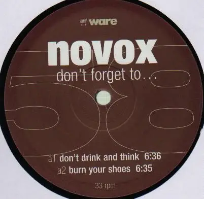 Novox - DON´T FORGET TO..