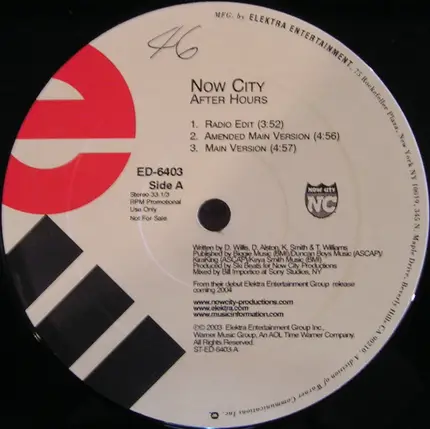 Now City - After Hours