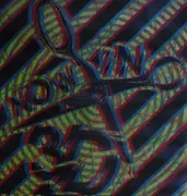 7inch Vinyl Single - Now In 3D - The Knife Is The Law - Pink Transparent / + 3D Glasses