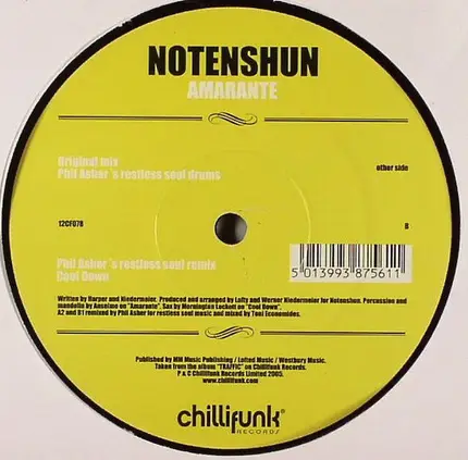 No Tenshun - Amarante