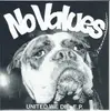 7inch Vinyl Single - No Values - United We Die - pre order cover & red translucent pressing