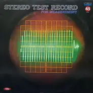 No Artist - ステレオ・テスト・レコード (測定用) = Stereo Test Record For Measurement