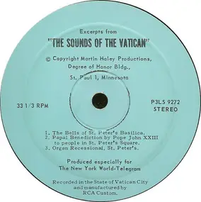 No Artist - Excerpts From 'The Sounds Of The Vatican'