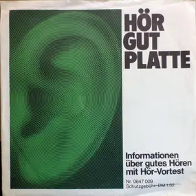 No Artist - Hör Gut Platte