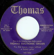 No Artist - Here Is The Amazing New Single Manual Thomas Electric Organ