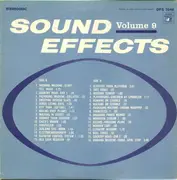 LP - sound compilation - Sound Effects: Volume 9