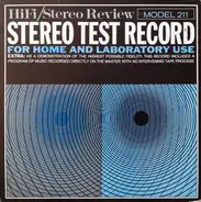 Test Record - Stereo Test Record For Home And Laboratory Use - Model 211