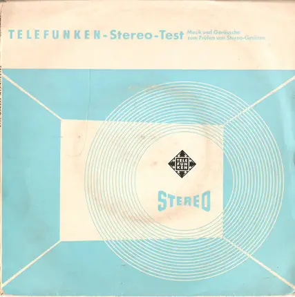 No Artist - Telefunken-Stereo-Test (Musik Und Geräusche Zum Prüfen Von Stereo-Geräten)