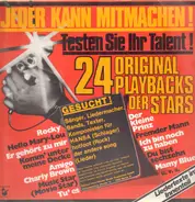 Karaoke Tracks - 24 Original Playbacks Der Stars