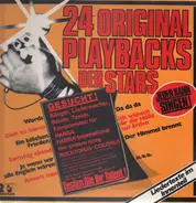 Schlager Compilation - 24 Original Playbacks Der Stars