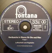 LP - No Artist - Geräusche In Stereo Für Dia Und Film - Folge 1 - Luftverkehr Und Flughafen