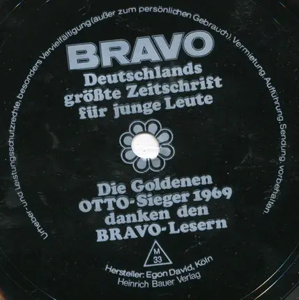 No Artist - Elf Otto-Sieger Sieger Sagen 'Danke'