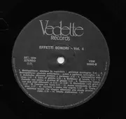 LP - No Artist - Sound Effects 4 -Effetti Sonori Vol. 4