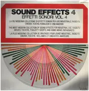 LP - No Artist - Sound Effects 4 -Effetti Sonori Vol. 4