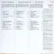 LP - No Artist - Sound Effects 6 - Effetti Sonori Vol. 6 - Red Border