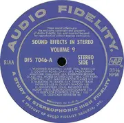 LP - sound compilation - Sound Effects: Volume 9
