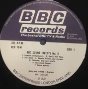 LP - BBC Records - Sound Effects No. 2