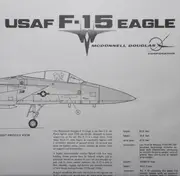 LP - No Artist - Super Fighter USAF F-15 Eagle - Gatefold, Insert + Poster