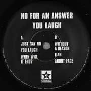 7inch Vinyl Single - No For An Answer - You Laugh E.P. - incl. Insert