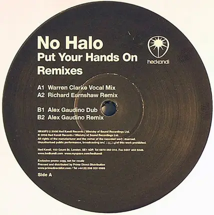 No Halo - Put Your Hands On (Remixes)