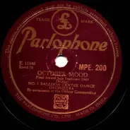 No.1 Balloon Centre Dance Orchestra - October Mood / Saturday Night Jump