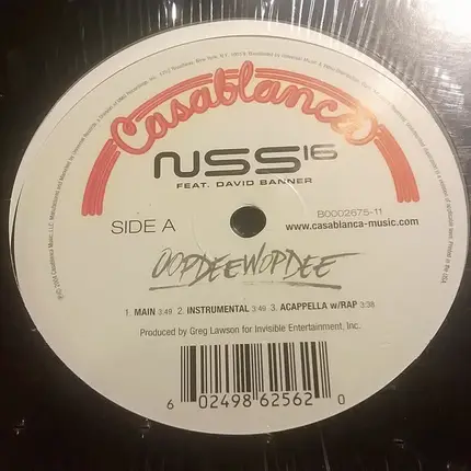 NSS16 Feat. David Banner - Oopdeewopdee
