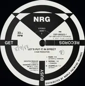 NRG - Let's Put It In Effect