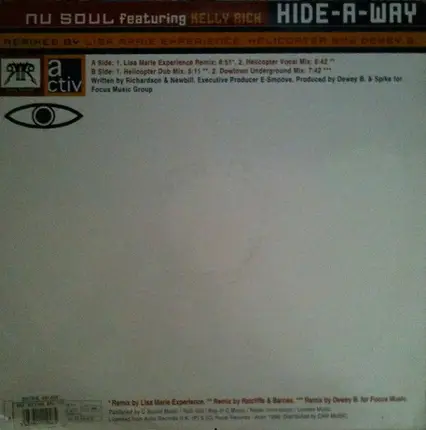 NU Soul Featuring Kelli Rich - Hide-A-Way