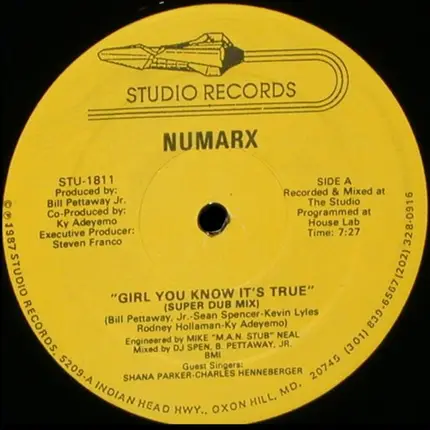 Numarx - Girl You Know It's True