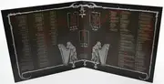Double LP - NunSlaughter - Angelic Dread - Oxblood / Brown Swirl