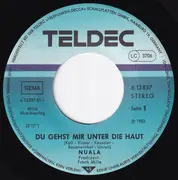 7inch Vinyl Single - Nuala - Du Gehst Mir Unter Die Haut