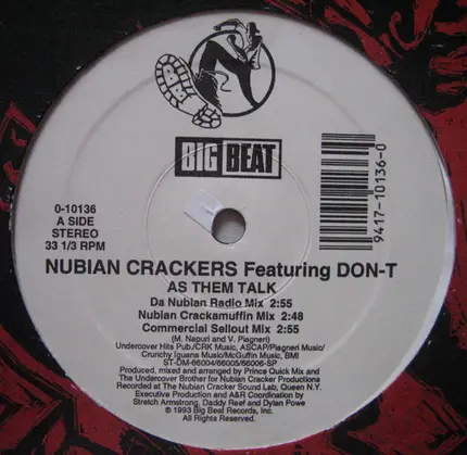 Nubian Crackers, Don T - As Them Talk