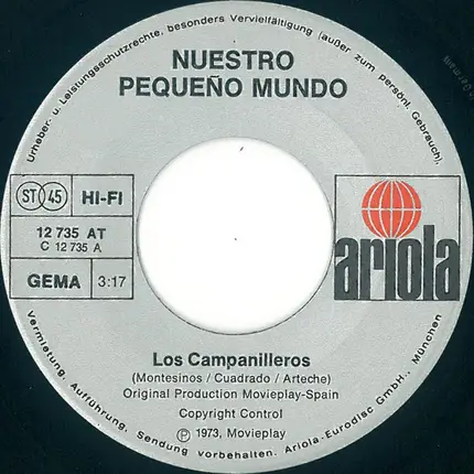 Nuestro Pequeño Mundo - Los Campanilleros / Mulher Rendeira (O Cangaceiro)