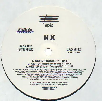 NX - Get Up / Remember Me