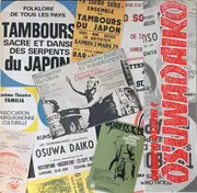 LP - O-Suwa-Daiko Led By Daihachi Oguchi - The Japanese Drums Of The Suwa Shrine - Signed + OBI, Inserts