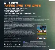 CD Single - O-Town - These Are The Days