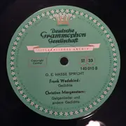 LP - O.E. Hasse - O.E. Hasse Spricht