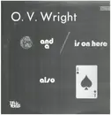 LP - O.V. Wright - A Nickel & A Nail & The Ace Of Spades - INSERT