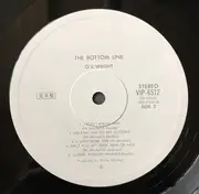 LP - O.V. Wright - The Bottom Line - OBI + Insert / Promo