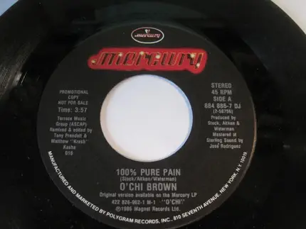 O'Chi Brown - 100% Pure Pain