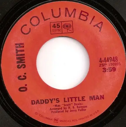 OC Smith - Daddy's Little Man