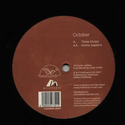 October - Three Drops / Homo Sapiens