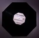 12inch Vinyl Single - Octopus Galore - The Abyss - Shaped Vinyl