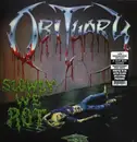 LP - Obituary - Slowly We Rot - Corpse Blue With Blood Splatter Vinyl